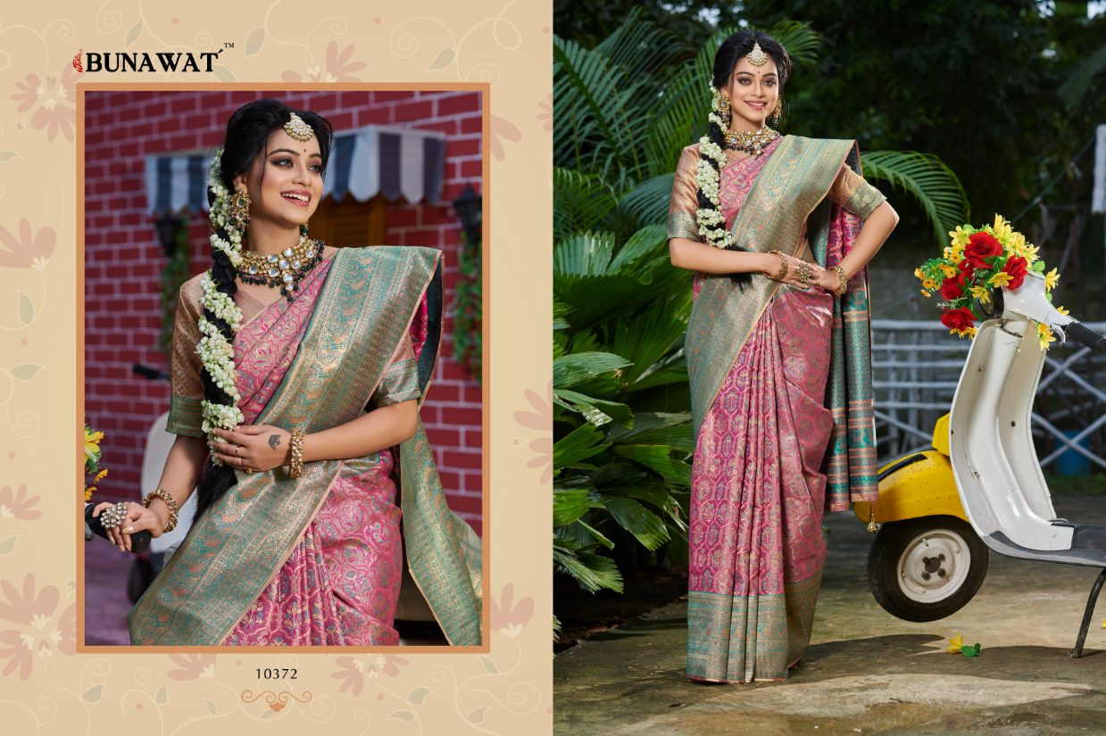 Bunawat Kanaklata Silk Wedding Sarees Catalog
